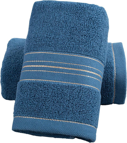 Zuorery 4 Pack Hand Towels for Bathroom, Cotton Soft & Absorbent | Decorative Hand Towel Set for Face Spa Bath Gym Kitchen, 13x30 Inch, Premium materials ensure