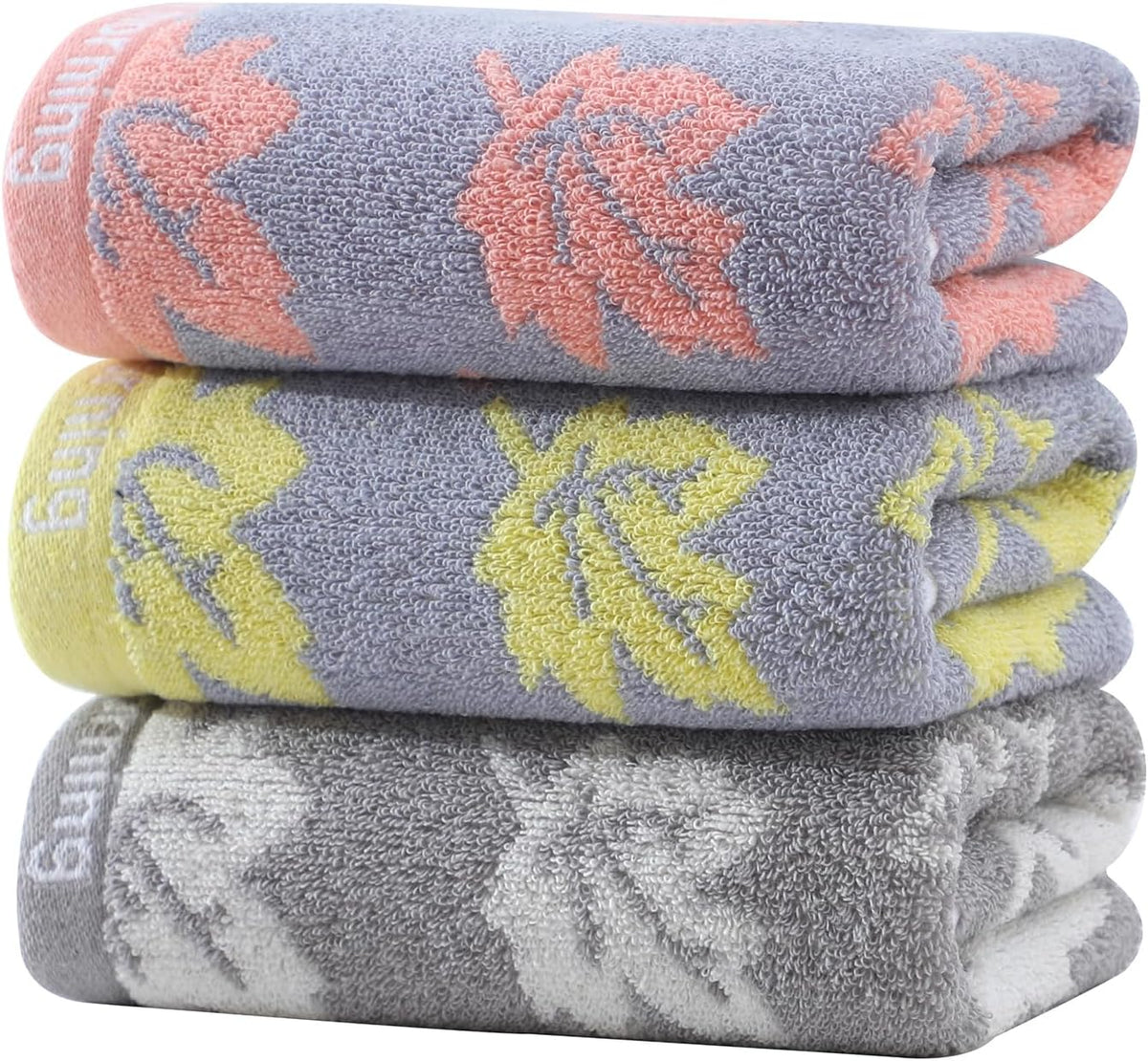 Zuorery 4 Pack Hand Towels for Bathroom, Cotton Soft & Absorbent | Decorative Hand Towel Set for Face Spa Bath Gym Kitchen, 13x30 Inch, Premium materials ensure