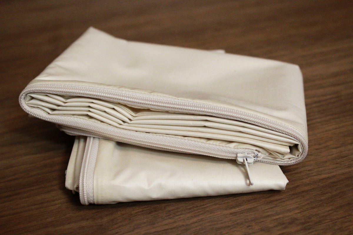 Crescent Moon Organic Protective Pillow Covers