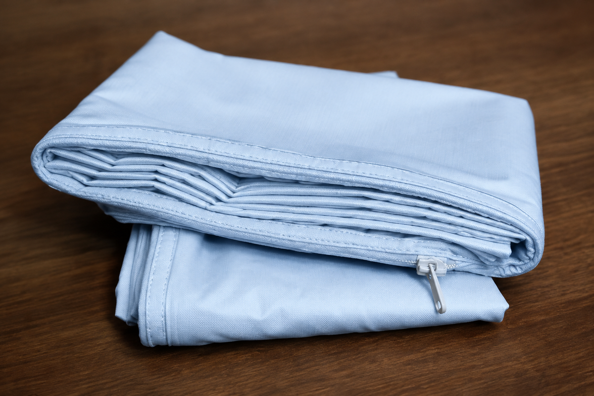 Crescent Moon Organic Protective Pillow Covers