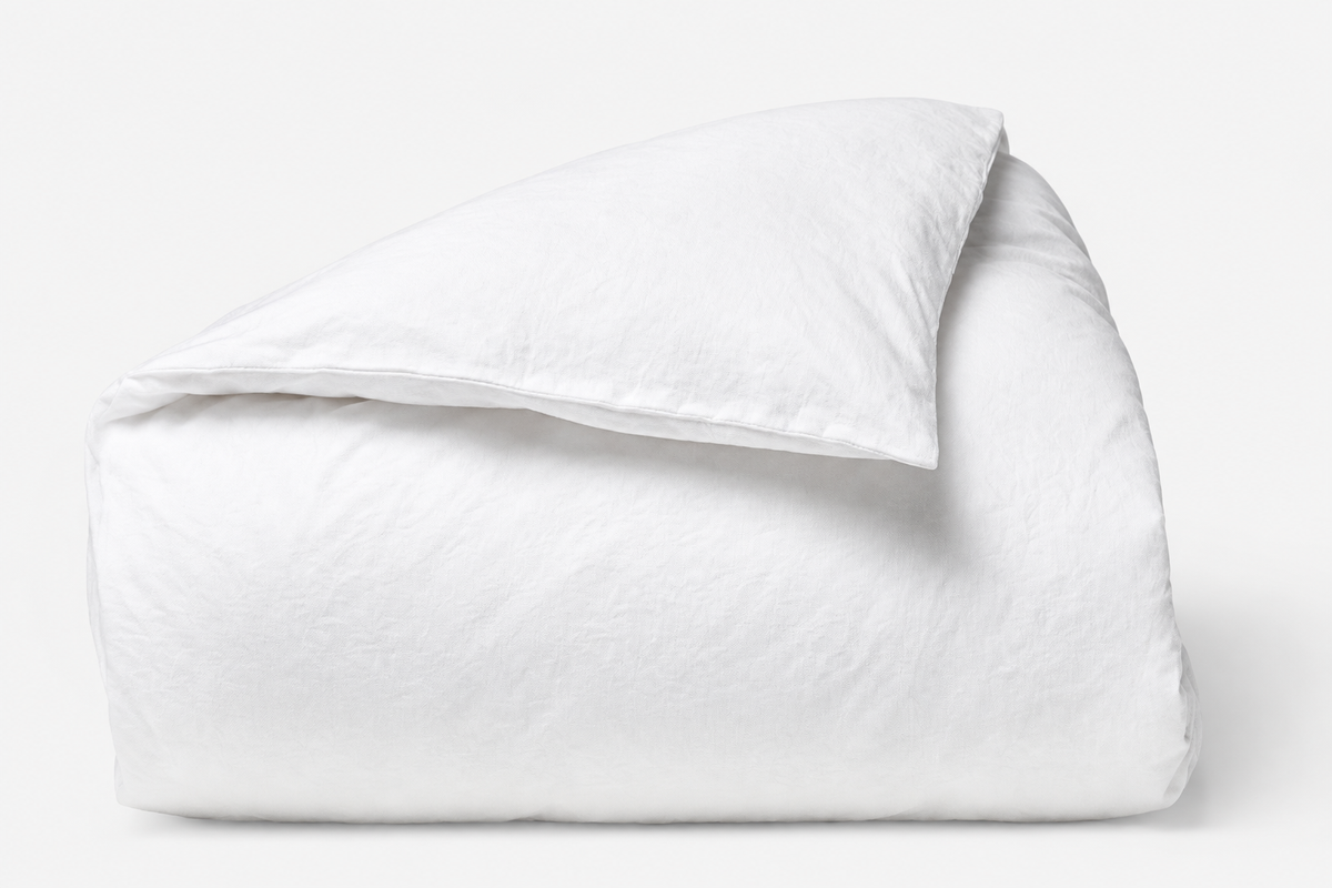 Heirloom Organic Sateen Jacquard Duvet Cover